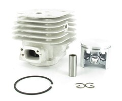 Cilinder en Zuiger HUSQVARNA 272 en 272K Kettingzaag - Motorzaag - Doorslijper - Motorslijper - Bandenzaag, Complete Cylinder met Zuiger, Zuigerveren en Pistonpen, Husqvarna Cilinderset Compleet
