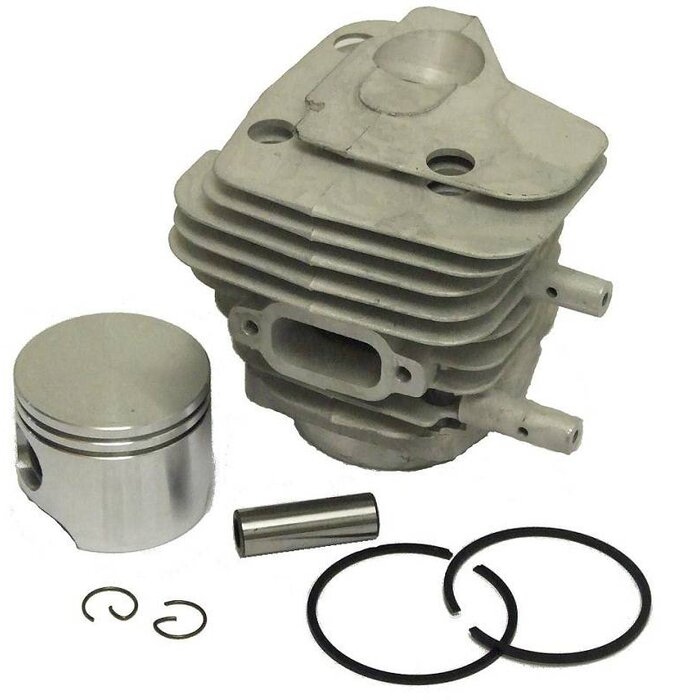 Cilinder Ø 50 mm Compleet met Zuiger en Zuigerveren voor HUSQVARNA / PARTNER K650  - K700 Active, Bandenzaag - Doorslijper - Motorslijper - Doorslijpmachine, Complete Cylinder Set met Zuiger, Zuigerveren en Pistonpen, HUSQVARNA - JONSERED - PARTNER - MCCU