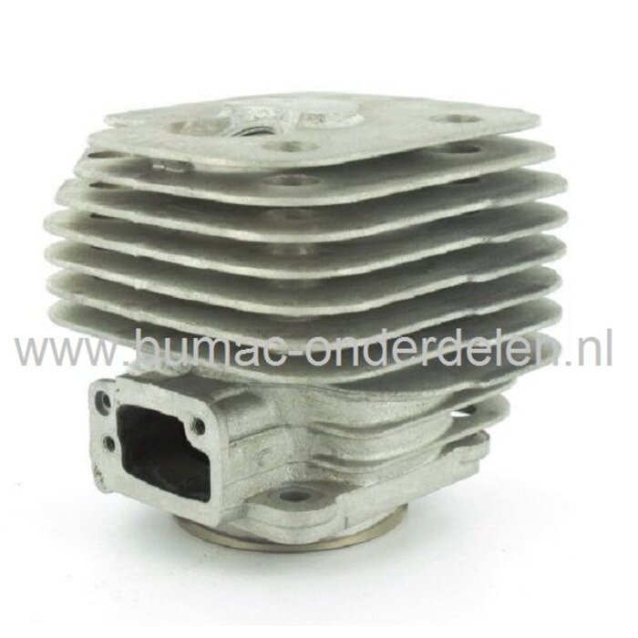 Cilinder met Zuiger Compleet Husqvarna 268 en 268K, Kettingzaag - Motorzaag - Bandenzaag - Motorslijper - Doorslijpmachine, Cilinder met Zuiger en Veren Compleet, Jonsered - Partner - Mc Culloch