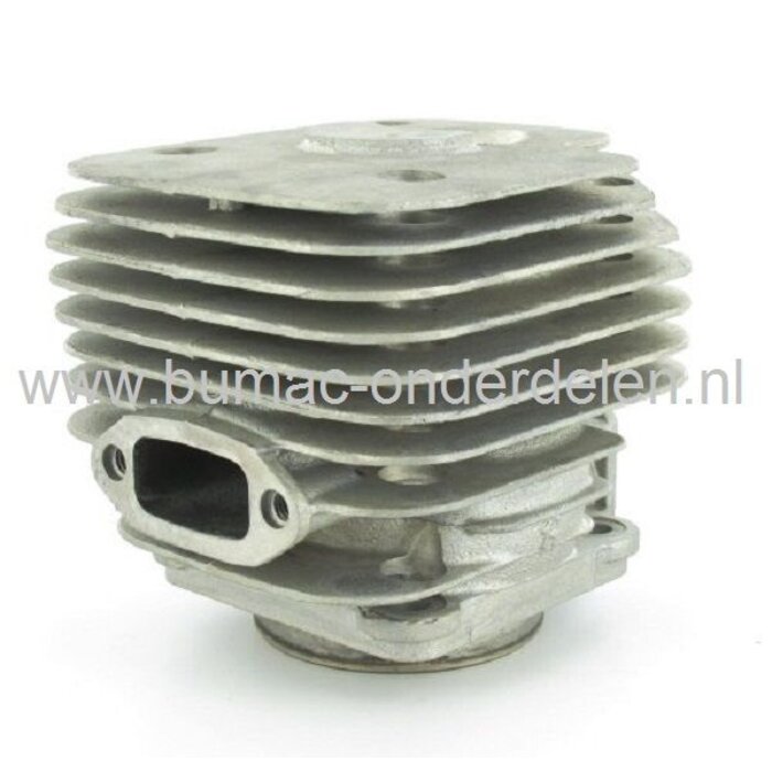 Cilinder met Zuiger Compleet Husqvarna 268 en 268K, Kettingzaag - Motorzaag - Bandenzaag - Motorslijper - Doorslijpmachine, Cilinder met Zuiger en Veren Compleet, Jonsered - Partner - Mc Culloch