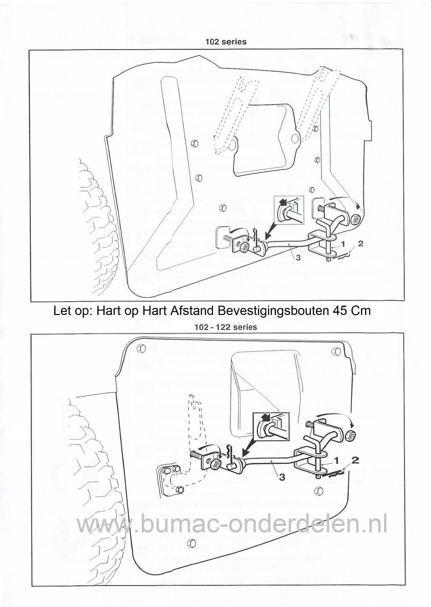 Trekhaak voor Stiga, Castelgarden, Honda, Mountfield, Alpina, Massy Ferguson, Motec, Sentar, Iseki, Efco Zitmaaiers 1540H, 1640H, 1740H, 4000SH, A102HB, A102HG, AT6102HWA, BA185B102H, BT102HCB, CM7216H, ED102HK, EF101V, Estate, 4102H, 5102H, Baron, GLG171