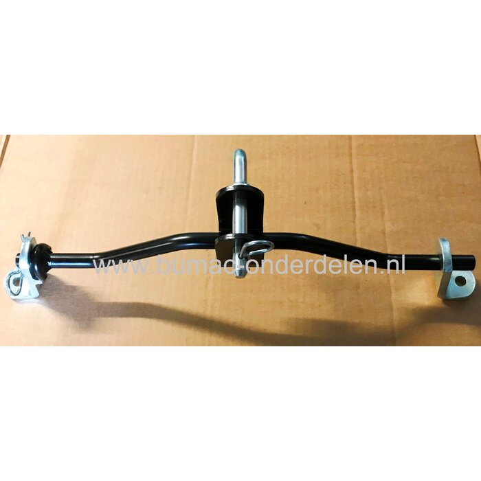 Trekhaak voor Stiga, Castelgarden, Honda, Mountfield, Alpina, Massy Ferguson, Motec, Sentar, Iseki, Efco Zitmaaiers 1540H, 1640H, 1740H, 4000SH, A102HB, A102HG, AT6102HWA, BA185B102H, BT102HCB, CM7216H, ED102HK, EF101V, Estate, 4102H, 5102H, Baron, GLG171