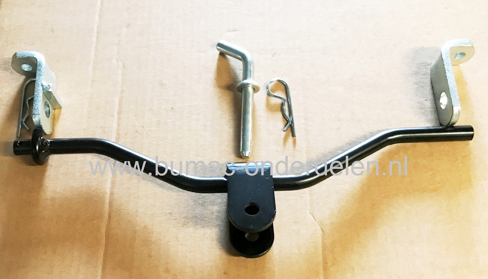 Trekhaak voor Stiga, Castelgarden, Honda, Mountfield, Alpina, Massy Ferguson, Motec, Sentar, Iseki, Efco Zitmaaiers 1540H, 1640H, 1740H, 4000SH, A102HB, A102HG, AT6102HWA, BA185B102H, BT102HCB, CM7216H, ED102HK, EF101V, Estate, 4102H, 5102H, Baron, GLG171