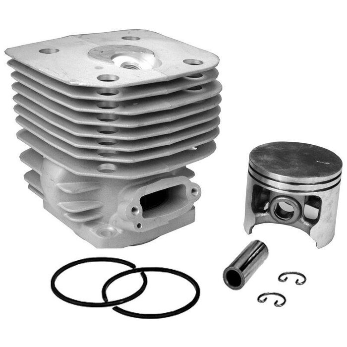Cilinder Ø 60 mm Compleet voor HUSQVARNA / PARTNER K1250 - K1260 - 3120K - 3120XP, Bandenzaag - Doorslijper - Motorslijper - Doorslijpmachine - Kettingzaag - Motorzaag, Complete Cylinder Set met Zuiger, Zuigerveren en Pistonpen, HUSQVARNA - JONSERED - PAR
