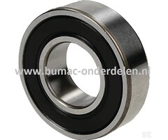 Kogellager 20x52x15 mm Mes-as voor HUSQVARNA, JONSERED, MCCULLOCH, PARTNER, ZENOAH R13 C5, R15 T AWD, R15 Ts AWD, R213 C, R214 T, R214 T AWD, R214 TC, R214C, R215 TX, R216, R216 AWD, R216 T AWD, R316 T, R316 T AWD, R316 Ts AWD, R316 TXs AWD, R318, R320