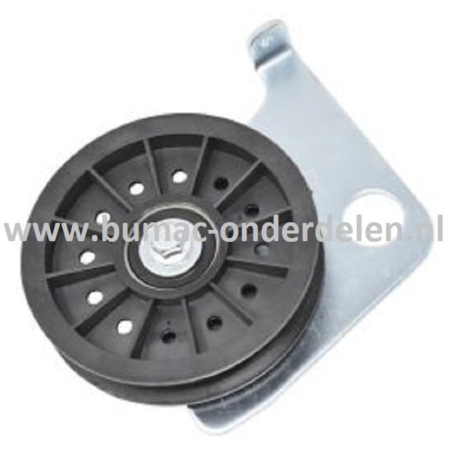 Spanpoelie Compleet voor Maaidek voor HUSQVARNA, JONSERED, MCCULLOCH, PARTNER, ZENOAH R13 C, R213 C, R214 T, R214 T AWD, R214 TC, R214C, R215 TX, R216, R216 AWD, R216 T AWD, R320 AWD, RIDER 11, RIDER 11 C, RIDER 11 R, RIDER 13, RIDER 13 AWD, RIDER 13 C,