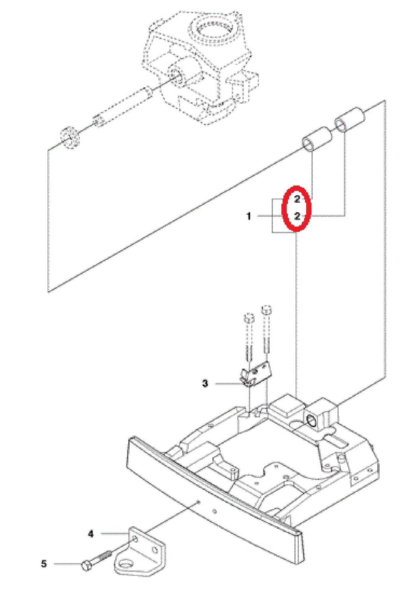 Glijlager voor HUSQVARNA, JONSERED, MCCULLOCH, PARTNER, ZENOAH P520 D, P520 D with Cabin, P524, P524EFI, P525 D, P525 D with Cabin, P535HX, PR17, PR17 AWD, PROFLEX 18, PROFLEX 20, PROFLEX 21, PROFLEX 21 AWD, PROFLEX 21 II, PT26 D, R 422 Ts, R 422 Ts AWD,