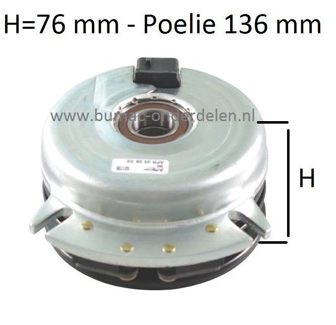 Elektromagnetische Mes inschakeling Koppeling voor Zitmaaier Frontmaaier Husqvarna, Ariens, MTD, Snapper, Cub Cadett, Johm Deere, YardMan, Wolf, Snapper, Roper, Yard Pro, Toro, CTH160, Warner Elektrische Koppeling Mes 110-3334