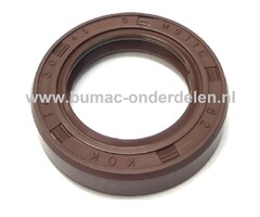 Oliekeering 25x41,25 mm voor LONCIN Motoren op Trilplaat, Tuinfrees, Kooimaaier, Aggregaat, Veegmachine, Verticuteermachine, Hakselaar, Hoogwerker, Generator, Houtversnipperaar, Zitmaaier, Frontmaaier, Grasmaaier G160F, G200FD, LC1P61FA, LC1P65FA, LC1P68F