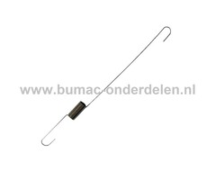 Regulateurveer voor LONCIN Motoren op Trilplaat, Tuinfrees, Kooimaaier, Aggregaat, Veegmachine, Verticuteermachine, Hakselaar, Hoogwerker, Generator, Houtversnipperaar, Zitmaaier, Frontmaaier, Grasmaaier Regulateur Veer, Gasveer, Gas Regelaar G160F, G200F
