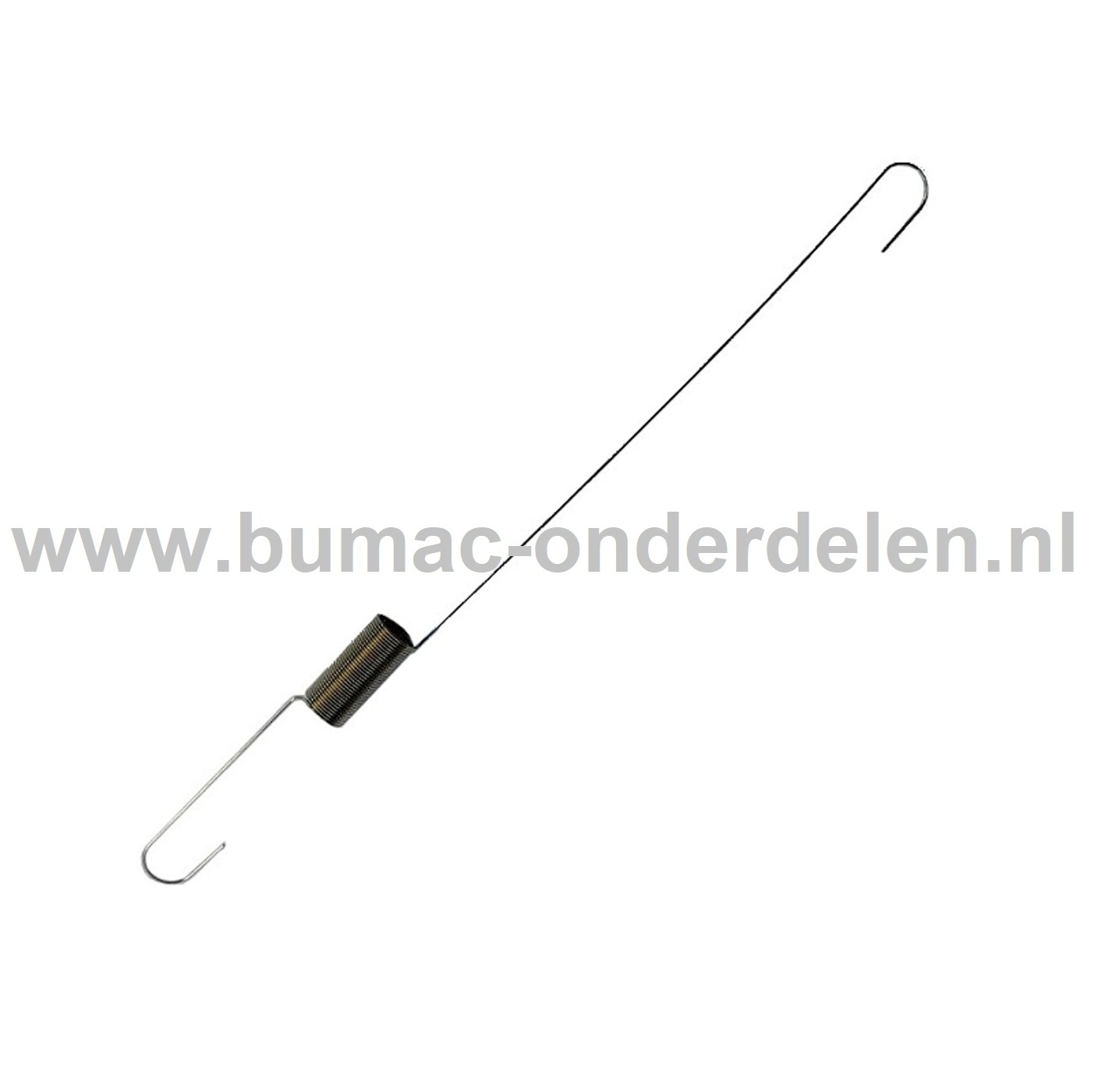 Regulateurveer voor LONCIN Motoren op Trilplaat, Tuinfrees, Kooimaaier, Aggregaat, Veegmachine, Verticuteermachine, Hakselaar, Hoogwerker, Generator, Houtversnipperaar, Zitmaaier, Frontmaaier, Grasmaaier Regulateur Veer, Gasveer, Gas Regelaar G160F, G200F