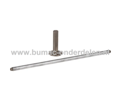 Stoterstang voor Inlaat en Uitlaatklep op Briggs & Stratton Motoren met een Horizontale Krukas op Grasmaaiers, Gazonmaaiers, Cirkelmaaiers, Benzinemaaiers, Loopmaaiers Stoter Stang, Motor Deel 19H132, 19H232, 19L132, 19L237, 201332, 201412, 202337