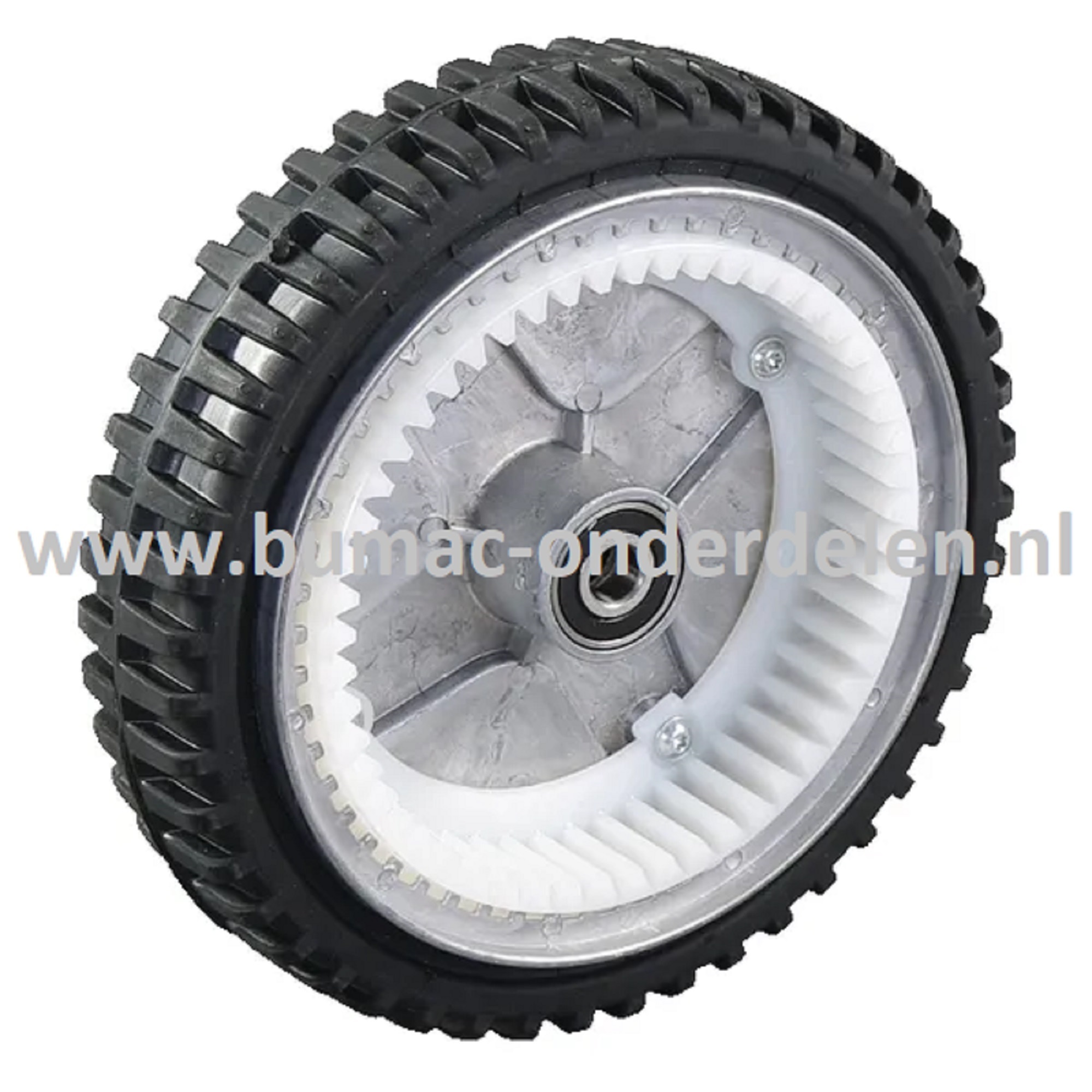 Achterwiel Ø 200 mm voor STIGA, CASTELAGRDEN, MOUNTFIELD, ALPINA Grasmaaiers, Loopmaaiers, Gazonmaaiers Wiel, Achter Wiel MC534, MULTICLIP 51, MULTICLIP 53, MULTICLIP RENTAL 53, MULTICLIP PRO 48, MULTICLIP PRO 51, MULTICLIP PRO 53, XA55MBS