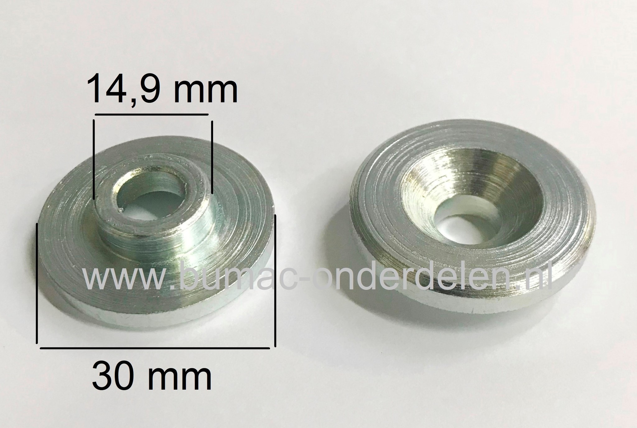 Stalen Geleide Bus voor Husqvarna, Jonsered, Partner, McCulloch, Zenoah Zitmaaiers, Tuintrekkers, Riders, Frontmaaiers Bus, Houder, Geleidebus P524, P524EFI, PR17, PR17 AWD, PROFLEX 1200, PROFLEX 18, PROFLEX 20, PROFLEX 21, PROFLEX 21 AWD, PROFLEX 21 II,