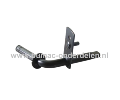 Fusee Links voor ALKO, SOLO Zitmaaiers, Tuintrekkers, Grasmaaiers, Frontmaaiers Linker Wiel Assen, Steun voor Zitmaaier Wielen T 13-85 HD, T 13-92 LUX ,T 13-102 HDS Bio-Combi, T 15-102 Marina, T 17-102 HD, T 18-102 HD, T 18-102 HDE, T-20 HDE Masport, Cla