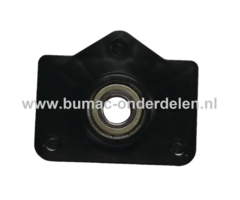 Lagerblok voor Verticuteermachine op MTD, Bolens, Gutbrod, Yardman, Wolf Verticuteermachines, Ontmossers, Verticuteerder Lager Blok, Steun Verticuteermessen, Bevestiging Mes schacht GLS4055, GLS4555, GLS5055, BL3540BV, BL3540MV, BL5540BV, BL5550BV, BL5550