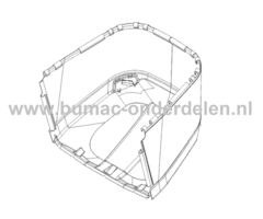 Vangzak voor ALKO, SOLO Zitmaaiers, Tuintrekkers, Grasmaaiers Opvangzak, Graszak T 15-95.5 HD-A, T 20-105.5 HDE, T 15-105.6 HD-A, T 23-125.5 HD, T 16-105.6 HD