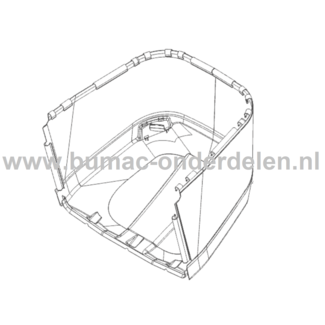 Vangzak voor ALKO, SOLO Zitmaaiers, Tuintrekkers, Grasmaaiers Opvangzak, Graszak T 15-95.5 HD-A, T 20-105.5 HDE, T 15-105.6 HD-A, T 23-125.5 HD, T 16-105.6 HD