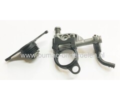 Oliepomp met Wormwiel voor Castelgarden, Stiga, Mountfield, Alpina Kettingzaag, Motorzagen, Benzinezagen AC38, AC42, AC46, AC52, ACS538, ACS542, ACS546, ACS552, CS540, CS545, CS750, MC3814, MC4216, MC5218, MF2500, OM410MF, SP386, SP426, SP466, SP526