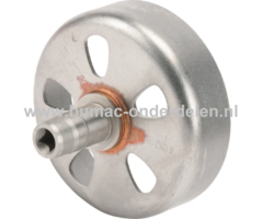 Koppelingstrommel voor STIHL Bosmaaiers, Trimmers, Motorzeisen, Stokheggenscharen, Heggenscharen met Verlengde Steek, Multitool Koppeling Trommel, Aandrijftrommel, Aandrijfwiel KM90, KM90R, KM100, KM100R, KM130, KM130R, FS87, FS87R, FS90, FS90R, FS100, FS