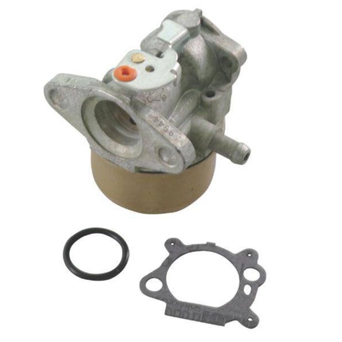 Briggs and Stratton Carburateur met Primer functie op Quantum en Europe motoren voor Grasmaaiers - Gazonmaaiers en Grasmachines van MTD, Stiga, Husqvarna, Jonsered, Wolf, CastelGarden, Viking, JohnDeere, Murray