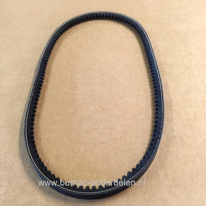 V snaar voor Aandrijving van de Hydrostaat - Versnellingsbak bij Stiga - Castel Garden - Mountfield - Zitmaaiers - Frontmaaiers, Stiga Park 2002, 10, 11, 12, 13, 16, Park Classic, Millenium, Senator, President, Pro 16, Royal onderdeel