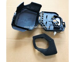 Luchtfilterkap met Deksel - Luchtfilter en Chokeklep voor Honda GX 25 Motor op Bosmaaier, Heggenschaar, Waterpomp, Filterhuis, trilbalk, frees, waterpomp, onderdeel, GX25T, GX25NT, UMK425E, UMS425E, HHH25D ,HHH25S, UMC425E, UMC425U, WX10K1, WJR1525, WJR25