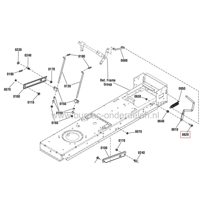 Bout 5/16-18 voor Hoogteverstelling Maaidek op Murray Zitmaaiers, Tuintrekkers, Grasmaaiers Bout, Maaihoogte Instelling, Bevestiging, Hoogteverstelling Bout ZTS7500, ZTS6000, EMT175460, EMT20460, EYK175462H, YB1840RDFR, EMT16538RD, MT175420H, MT195420H, M