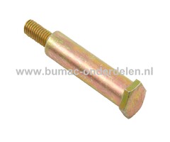 Kraagbout voor V-Snaar Geleider - Wielbout op MTD, YardMan, CubCadet, Massey Ferguson, Gutbrod Zero Turn Maaiers, Zitmaaiers, Tuintrekkers, Grasmaaiers, Frontmaaiers Kraag Bout, Wiel Bout GLX122FH, MF33SE, MF50-22FMZ, MF48-22FMZ, WCM84E, 604H, Wi