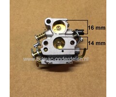 Carburateur voor Husqvarna, Jonsered, Mcculloch Kettingzaag Carburator onder andere voor 230, 235, 235E, 236, 236E, 240, 240E, CS2234, CS2234S, CS2238, CS2238S, CS340, CS380 Motorzaag
