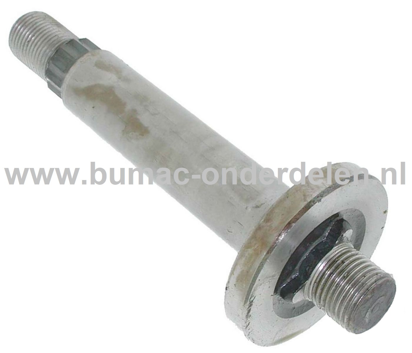 Mesas Lengte 132 mm voor MTD, YardMan, CubCadet, Wolf, Bolens Zitmaaiers, Tuintrekkers, Grasmaaiers, Frontmaaiers Mes As, Mesas voor Lagerhuis