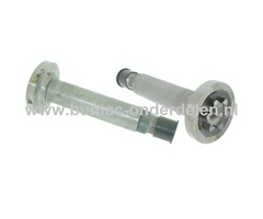 Mesas Lengte 117,5 mm voor MTD, YardMan, CubCadet, Wolf, Bolens Zitmaaiers, Tuintrekkers, Grasmaaiers, Frontmaaiers Mes As, Mesas voor Lagerhuis
