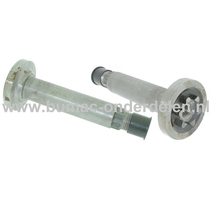 Mesas Lengte 117,5 mm voor MTD, YardMan, CubCadet, Wolf, Bolens Zitmaaiers, Tuintrekkers, Grasmaaiers, Frontmaaiers Mes As, Mesas voor Lagerhuis