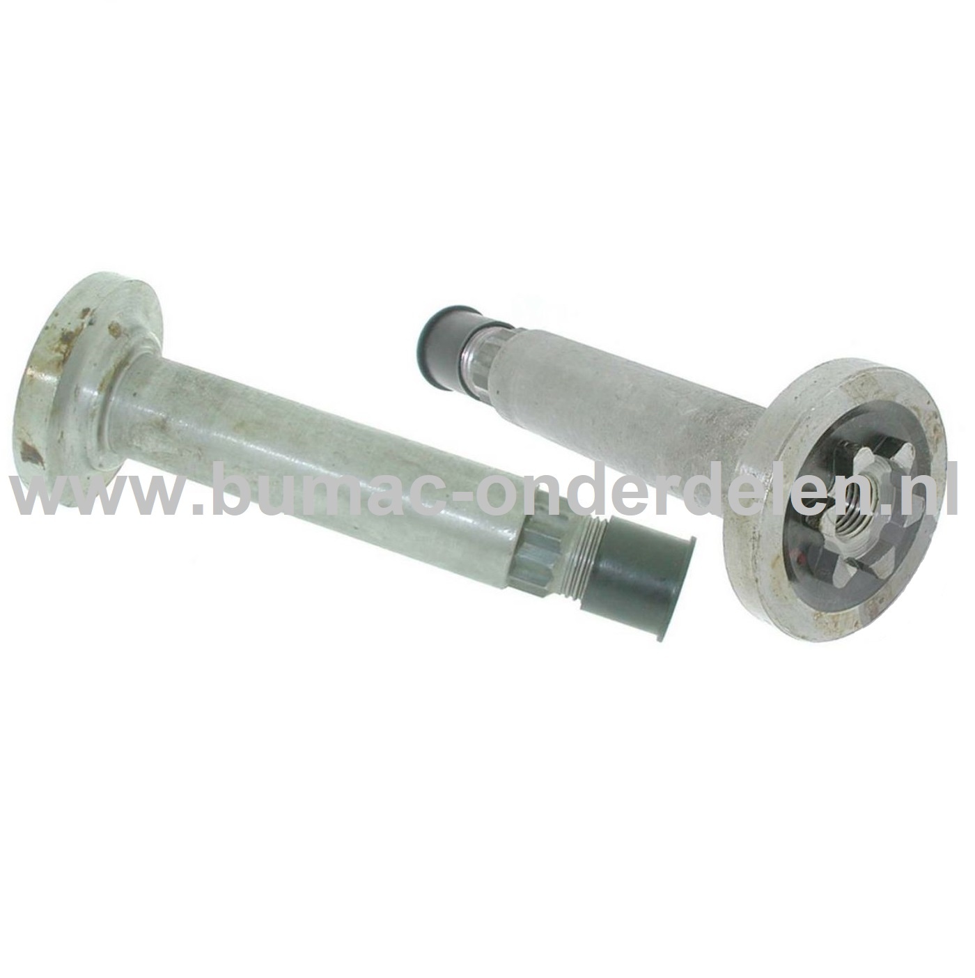 Mesas Lengte 117,5 mm voor MTD, YardMan, CubCadet, Wolf, Bolens Zitmaaiers, Tuintrekkers, Grasmaaiers, Frontmaaiers Mes As, Mesas voor Lagerhuis