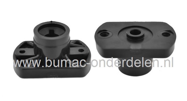 Castelgarden Meshouder PVC voor Elektrische Grasmaaier NG410 - NG460 - CL430 - CL480 - EL4800 - R430 - R480, Castel Garden - Stiga - Mountfield - Alpina, Grasmaaier - Loopmaaier - Electromaaier, onderdelen