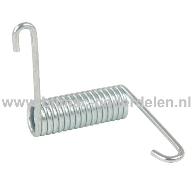 Veer Koppeling/Rempedaal op ALKO, SOLO Zitmaaiers, Tuintrekkers, Grasmaaiers Remveer, Koppelingsveer, Draaiveer T20-102HDE, T18-102HD, T16-92.7HD, T15-74HD-A, T13-92.7HP, T13-92.5HD