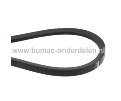 V-Snaar voor Rijaandrijving op John Deere, Sabre, Sabo Zitmaaiers, Tuintrekkers, Grasmaaiers V Snaar Wiel aandrijving, Rij Aandrijving 105, 115, 125, 135, 145, 155 C, L 107, 108, 110, 111, 118, 120, 130, L 2048, L 2548, LA 110, 115, 120, 125, 130, 135, 14