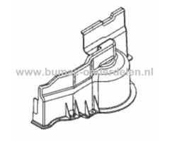 Beschermkap Rechts V-Snaar voor ALKO, SOLO Zitmaaiers, Tuintrekkers, Grasmaaiers Bescherm Kap, V Snaar Beschermer, Beschermkap T16-92HD, T16-92.7HD, T13-92HD, T13-92.7HP, T13-92.5HD