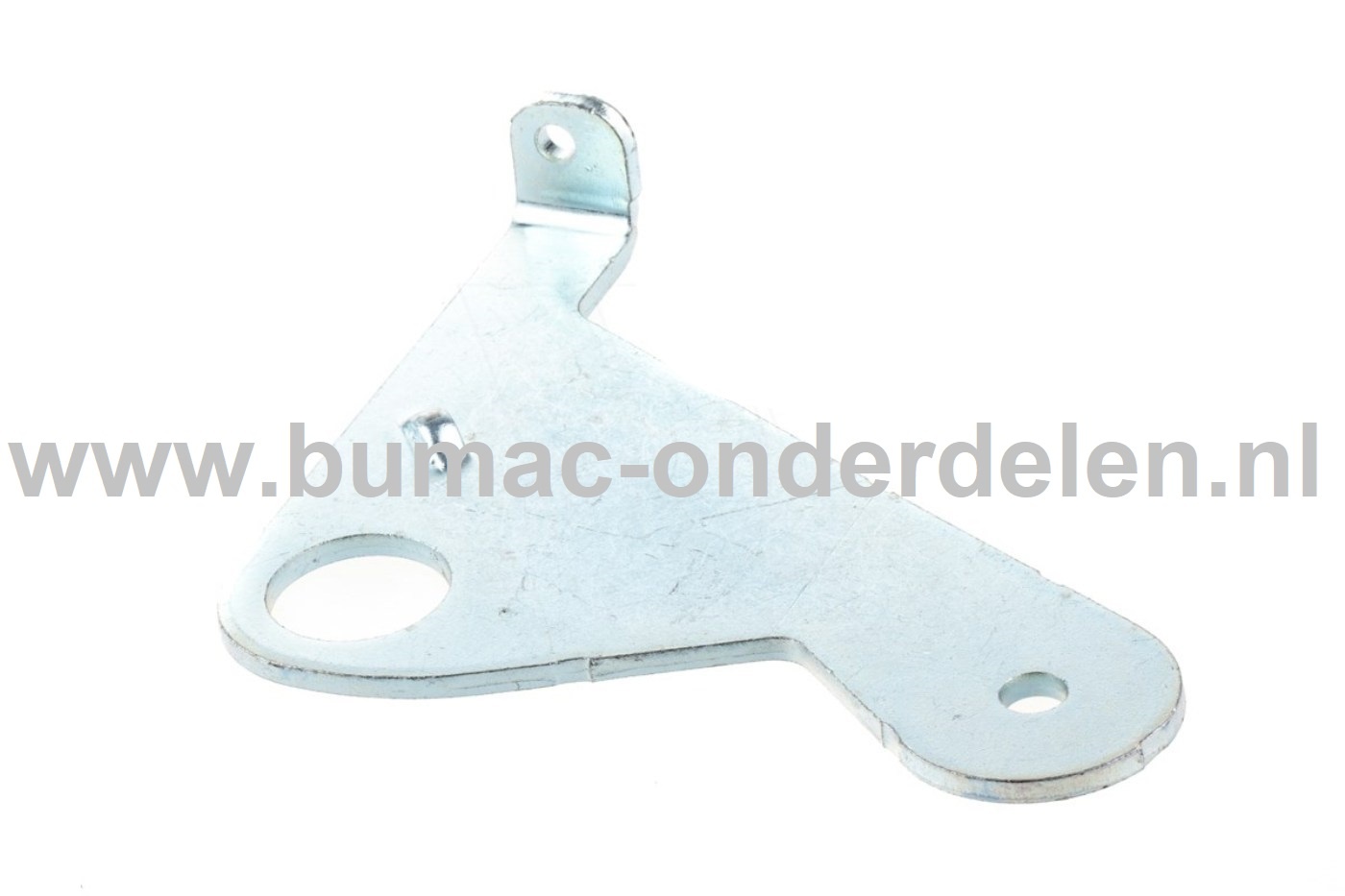 Poelie Spanplaat op Maaidek voor Husqvarna, Jonsered, Partner, McCulloch Zitmaaiers, Tuintrekkers, Grasmaaiers, Tuintractoren Plaat voor Span Poelie, Spanarm, Spanstuk, Spanner, Steunplaat R15 T AWD, R15 Ts AWD, R316 T, R316 T AWD, R316 Ts AWD, R316 TXs A