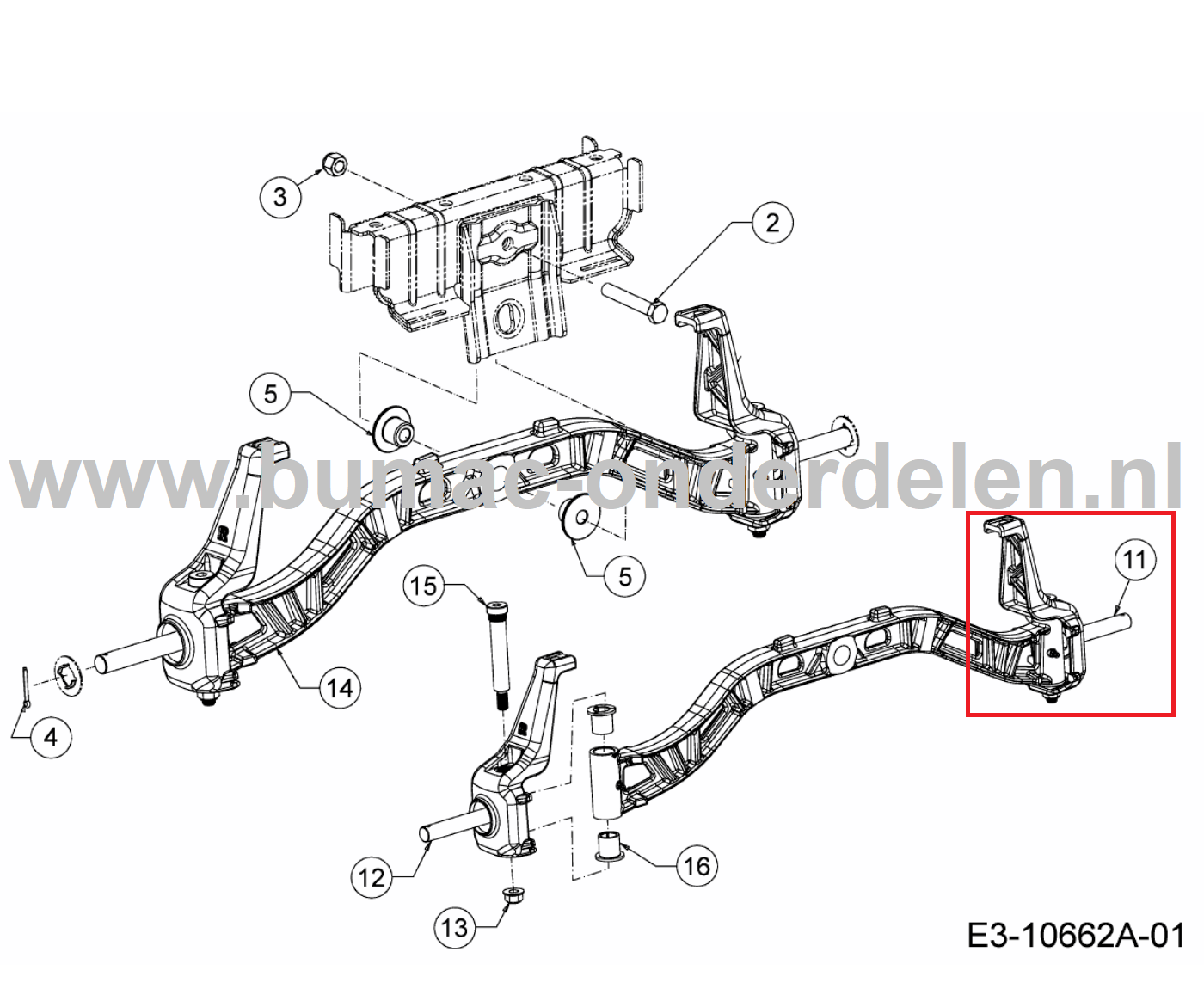 Fusee Links voor MTD, Yardman, Wolf, Cub Cadet Elektrische Zitmaaiers, Tuintrekkers Wielas, Fusee 106.220 H 106.220 HP, 95.180 H, GLTT 165.95 H, GLTT 180.106 H, XT3 QS127, XT3 QS137, XT2 PS107, XT2 PS117, XT2 QS117, XT2 QR106,