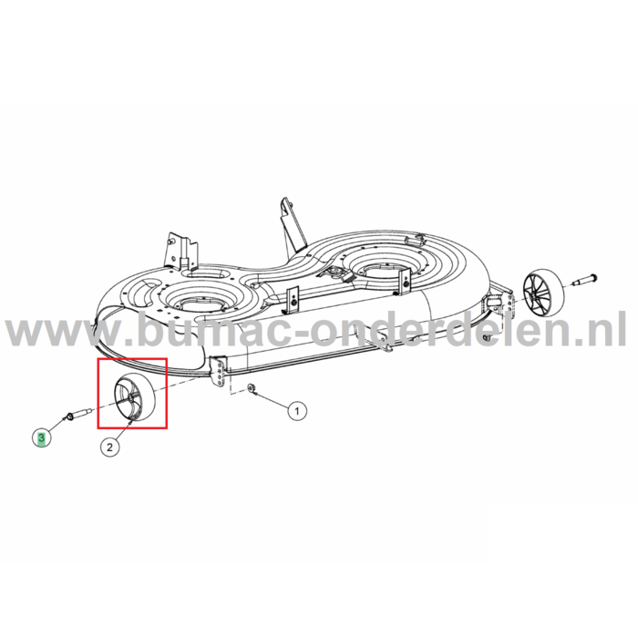 Steunwiel voor MTD, Yardman, Wolf, Cub Cadet Elektrische Zitmaaiers, Tuintrekkers Maaidekwiel, Steun Wiel XT3 QS127, XT3 QS137, XT1 OS107, XT2 PS107, XT2 PS117, XT2 QS117, XT1 OR106, XT2 QR106, XT3 QR106, XT1 OR95, XT2 PR95, XT1 OS96, LT3 PS107, XT2 PS117