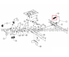 Rubber voor Rempedaal MTD, Yardman, Wolf, Cub Cadet Elektrische Zitmaaiers, Tuintrekkers, Grasmaaiers, Tuintractoren Pedaal Rubber, Rem Pedaal Scooter Hydro, 92.130 T, 96.130 T, 106.185 H, 106.220 H, 106.220 HP, 106.230 H, 95.165 H, 95.180 H, Pedaalrubber