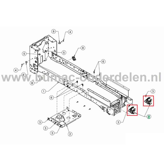 Scharnier Motorkap voor MTD, Yardman, Wolf, Cub Cadet Elektrische Zitmaaiers, Tuintrekkers, Grasmaaiers, Tuintractoren Motorkapscharnier, Bevestiging Motorkap 106.185 H, 106.220 H, 106.220 HP, 106.230 H, 95.165 H, 95.180 H, GLTT 165.95 H, GLTT 180.106 H,