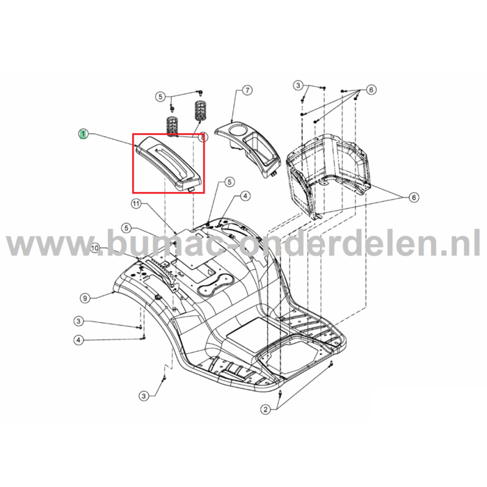 Afdekkap Versnelling voor MTD, Yardman, Wolf, Cub Cadet Elektrische Zitmaaiers, Tuintrekkers, Grasmaaiers, Tuintractoren Beschermkap, Versnellingskap XT1 LT50 FAB, XT2 ES107
