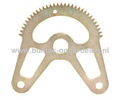 Tandheugel voor MTD, Yardman, Wolf, Cub Cadet Elektrische Zitmaaiers, Tuintrekkers, Grasmaaiers, Tuintractoren Stuurhevel, Stuurinrichting 106.220 H, 106.220 HP, 95.180 H, XT3 QS127, XT3 QS137, XT2 PS107, XT2 PS117, XT2 QS117, XT2 QR106, XT3 QR106, XT2 PR