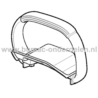 Handvat voor STIGA, Castelgarden, Alpina, Mountfield Heggenscharen, Benzineheggenscharen Handbescherming, Handgreep HT525, SHT660, SHT670