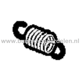 Dempveer voor STIGA, Castelgarden, Alpina, Mountfield Heggenscharen, Benzineheggenscharen Motor Ophangingsveer AHT555, HT525, HTC560, MHT2322, SHT660, SHT670, XHT70