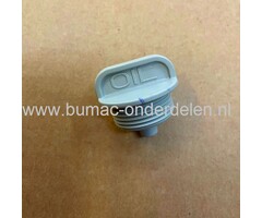 Oliedop voor Dolmar - Makita - Robin PB250.4, BHX250L, PB7660.4, EB7660TH, BBX7600A Bladblazers Oliedeksel PB2504, PB-250,4, PB 76604, EB 7660 TH, BBX 7600 A, onderdeel, olie dop voor MS246.4A Bosmaaiers