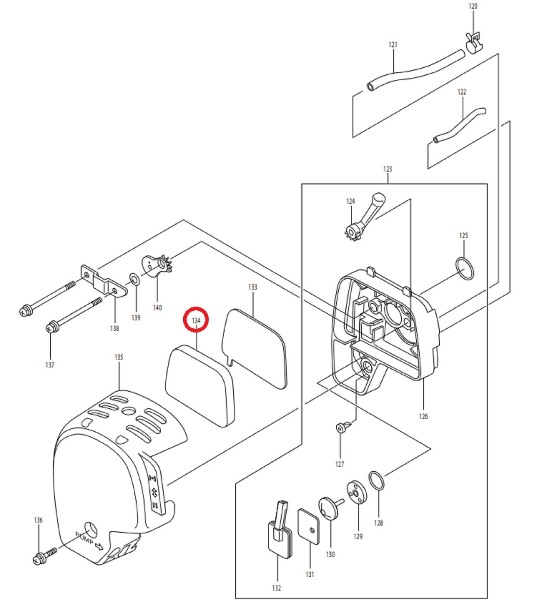 Luchtfilter voor Dolmar en Makita Bladblazers, Bosmaaiers, Trimmers, Schuimfilter voor DOLMAR PB251.4, MS251.4, MS245.4, MS246.4, MS335.4, MS352.4, MAKITA EBH252, EBH253, ER2550LH, EBH341, BHX2500, BHX2501, EPH1, Luchtfilter Schuim, Bermmaaiers, Motorzeis