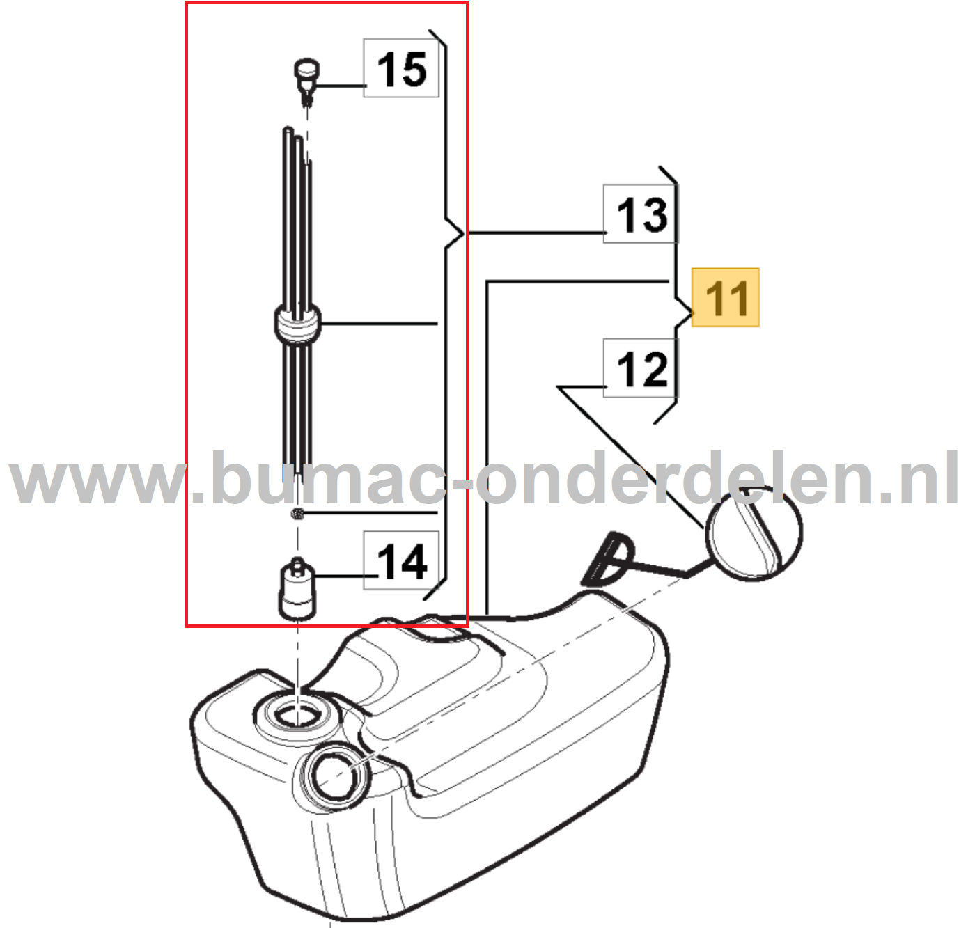 Benzineslang met Doorvoerrubber en Benzinefilterilter voor Stiga, Castelgarden, Alpina, Mountfield Bladblazers, Blowers, Bladvegers Brandstofslang met Doorvoer rubber BL980R, MBP750, SBP375, XBP75, onderdelen, BL980R, MBP750, SBP375, XBP75